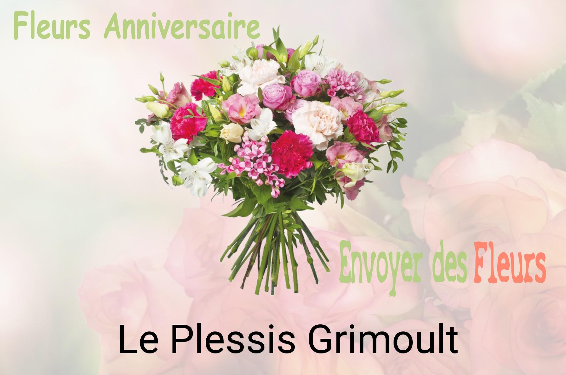Bouquet de fleurs d’anniversaire livré à Le Plessis-Grimoult