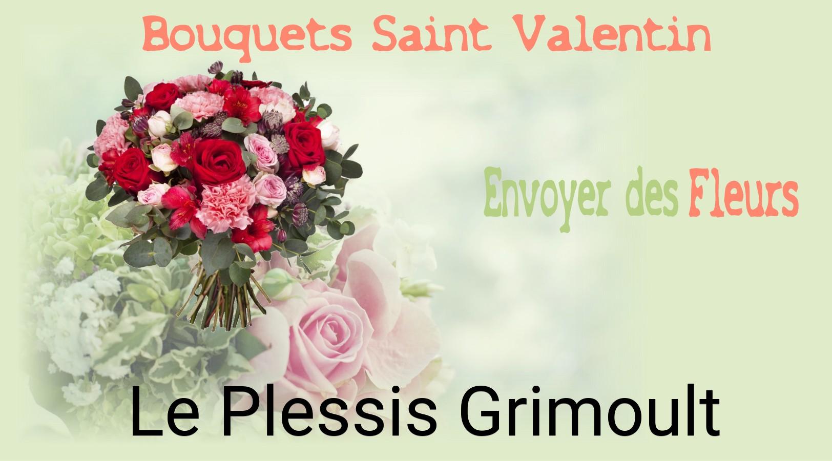 Roses de Saint-Valentin livrées à Le Plessis-Grimoult